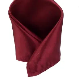 blacksmith Maroon Pocket Square for Men [11 x 11 inches ] image 2