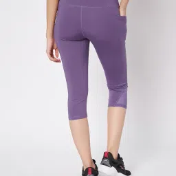 valley High Waist Capri Leggings with Side Pocket – Stretchy, Moisture-Wicking Workout Pants for Women image 4