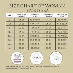 chkokko Women's Blended Padded Non-Wired Sports Bra image 1