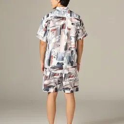 dhruvi trendz Men's Rayon T-Shirt and Pyjama Set image 1