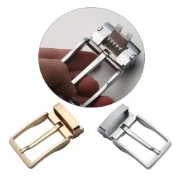 club bollywood LICHTS®Men's Reversible Belt Buckle Single Prong Rectangular Pin Belt Buckle Gold|Clothing Shoes & Accessories | Mens Accessories | Belt Buckles image 4