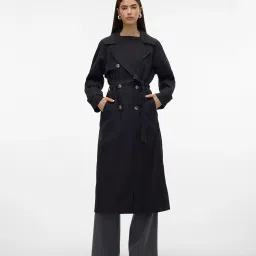 vero moda Single-Breasted Trench Coats image 3