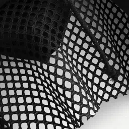 pdkfashions Solid Cut Out Front Long Sleeve Fishnet Hoodie Sweatshirts for Women image 3