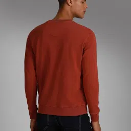 high star Men's Cotton Round Neck Sweatshirt image 3