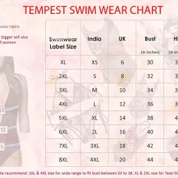 tempest Women Swimming Costume | Swim Suit | Swimwear | Swimming Dress image 3