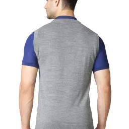 van heusen Men's Acrylic Blend Solid Classic Fit Casual Style Sweater Vest image 3