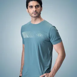 strch Nylon Men's PrimeFit Round Neck T-Shirt | Black image 1