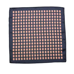 leonardi Men's Printed Pocket Square's (Navy) image 3