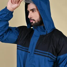 rupa Nylon Blend Men's Standard Length Parka Coat image 4