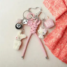 salty Pookie Me Bag Charm | Key Ring for Handbags | Keyrings & Keychains | Travel Accessories | Ideal for Gifting image 2