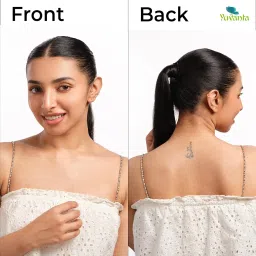 yuvanta Beaded Bra Straps for Women – Fancy Detachable Shoulder Straps for Bra, Tops, Saree Blouses & Dresses –Handcrafted Straps Adjustable Bra Belt with Metal Hooks – Stylish Bra Accessories image 2
