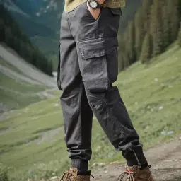lymio Men Cargo || Men Cargo Pants || Men Cargo Pants Cotton || Cargos for Men (Cargo 85-88) image 1
