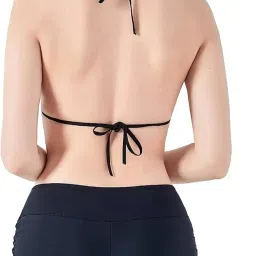 the white shop Period Swimwear Bottoms Swim Shorts with Adjustable Tie for Teens Women Period Swimwear Bottoms Swim Shorts with Adjustable Tie for Teens Women image 4