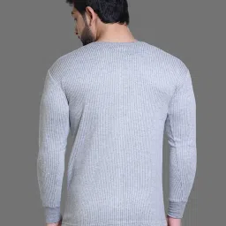 axys Men's R Neck Full Sleeves Cotton Thermal Top Wear | Winter Innerwear for Men | Ultra Soft | Body Warmer, Light Weight | Base Layer Warm for Cold Weather image 2