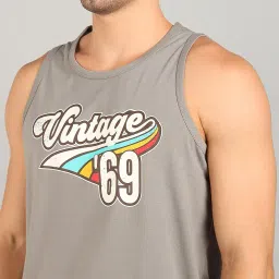 alan jones clothing Men's Cotton Sleeveless Regular Fit T-Shirt image 4