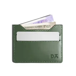 dailyobjects Slim Skinny Fit Wallet for Men & Women | Durable Vegan PU Leather | Credit/Debit Card Holder | 3 Slots for Cash, IDs | Stylish Pocket Purse | Money Organiser image 4