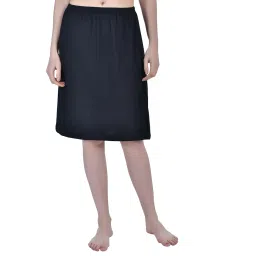 aimly Women's Cotton Knee Length Skirt Slip - Pack of 2 image 1