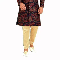 amzira Baap beta Traditional Cotton Indo western Sherwani Set (Mens - L/Boys image 5