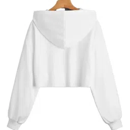 absolute defense Roses Crop Hoodie Women Girl Casual Stylish Latest White Lavender Pink Under 399 499 image 1