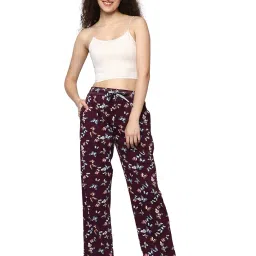 selsia trendy women Womens 100% Cotton Loungwear Pyjama Pants-pack of 1 image 2