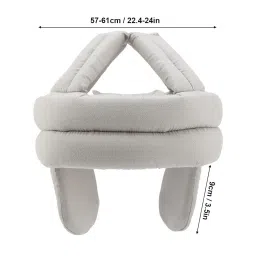 Honmin® Adjustable Anti-Fall Head Protection Hat for Middle-Aged and Elderly | Pure Cotton Anti-Collision Safety Helmet for Home & Leisure image 1