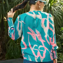 leriya fashion Shirts for Women – Korean Style Long Sleeve Oversized Button Down | Plus Size Workwear Top for Office & Casual Wear image 1