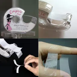 urban box Tape for Fashion, Transparent Tap For Clothes and Body Double-Sided Tape,non-Slip Sticks Comfortably and Securly to Skin and Clothes image 4