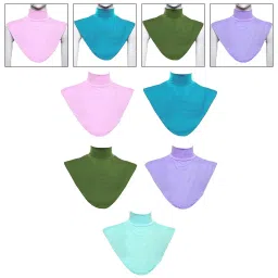 trendynest Fake Collar Turtleneck Shawl Lapel Collar Winter Costume For Clothes Blouse Pink | Other Clothing Shoes & Accessories image 2