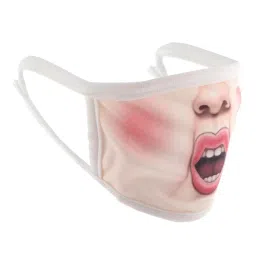 zoomella funny mouth cover 1pc for kids adult C image 4