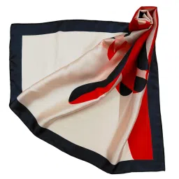 one echelon Satin Silk Small Square Scarf for Women, Printed Soft and Comfy Neck Head Tie Scarf Bandana (Senorita) image 3