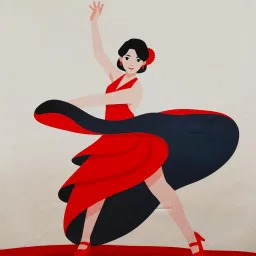 one echelon Satin Silk Small Square Scarf for Women, Printed Soft and Comfy Neck Head Tie Scarf Bandana (Senorita) image 4