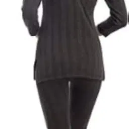 revexo Winter Wear Ladies/Women/Girl, Poly Cotton Thermal Set (Round Neck Upper/Top + Lower/Trouser) Set of 01 image 1