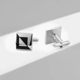 wynameleri Enamel Cufflinks for Men 1 Pair in Gift Box image 2