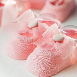 syga NewBorn Baby's Regular Cotton Socks (Pack Of 3) For 0-12 months image 4
