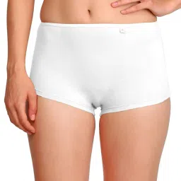 jockey Women's Cotton Boy Leg Panties, Pack Of 4 (Ss04-0105-Multi Colors) (Large, Multi Colour) image 1