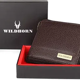 wildhorn India Brown Nappa Leather Men's Wallet (699709) image 1