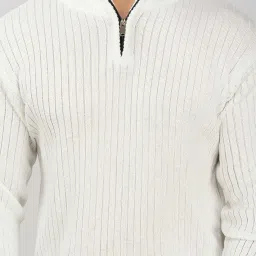 loque Men’s Wool Blend Selection Sweater Half Zip High Neck Pullover Warm Casual Winter Wear for Office and Travel image 4