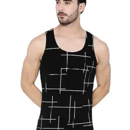 the archer Men's Cotton Printed Vest (Pack of 3) image 1