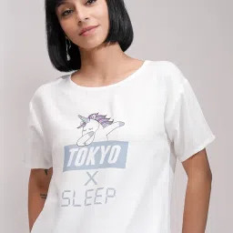 tokyo talkies Women's Relaxed Fit Tops image 3