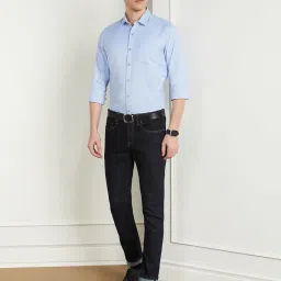 symbol premium Men's Slim Fit Selvedge Jeans (Cotton Stretch | Authentic & Crafted) image 4