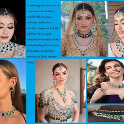 uspto राशि रतन नग पन्ना रत्न ओरिजिनल igl सर्टिफिकेट के साथ एमराल्ड हरा पन्ना स्टोन Different Size Of Beautiful Gemstone Natural Emerald Green Nag Hara Pathar Zambian Panna Stone Original Certified image 5