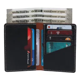 tanstitch Slim Leather Wallet for Men's || Small, Minimalist & Thin Wallet || RFID Protected Wallets image 2