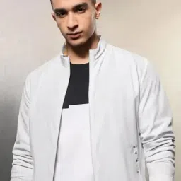 Jacket For Men, Plus Size Jacket For Men, White Men Jacket, Jacket, Bomber Jacket,Jacket, Winter Jacket,Stylish Jacket, Full Sleeves Jacket For Men, Jacket06. image 2