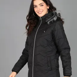 ellipse Fashion Ladies winter jacket for women with hoodie jacket for women winter wear Full image 2