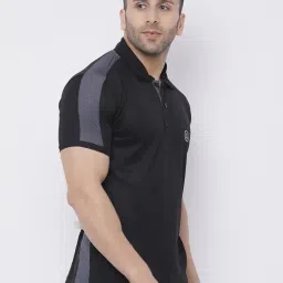 chkokko Men's Quick Dry Regular Fit Polo Neck Active Gym Wear Sports T-Shirt image 4