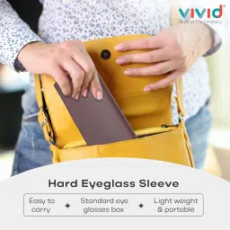 vivid Unisex Adult Lightweight Eyewear Specs Case Cover | Protect Eye Glasses | Chashma Dibbi | Spectacle Box image 5