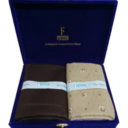 fetiya Shirt & Trouser Fabric in velveta Box Packing (Shirt-2.35 m, Pant-1.25 m) image 2