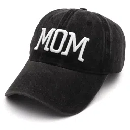 hiwelove Mom and Dad Hats Fathers Day Mom Dad Gifts Hat Embroidered Adjustable Baseball Caps Gift for Couples Parents image 2