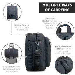 travalate Laptop Bag for Men 3 IN 1 Convertible Backpack for Office, Travel, and College image 4