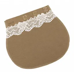 trendynest Maternity Pregnancy Adjustable Waist Extender Button Elastic Extender Khaki | Other Clothing Shoes & Accessories image 3